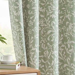 Farmhouse <strong>Blackout</strong> <strong>Curtains</strong> for Bedroom <strong>Sage</strong> <strong>Green</strong> Floral Patterned Drapes Living Room Vintage Country <strong>Curtains</strong> - Product Image 3