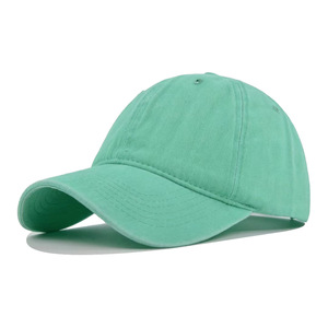 Marca Jakijayi, gorra de ciclismo rosa al por mayor, gorra deportiva para correr, gorra de béisbol Verde menta, gorras de algodón lavado para mujer, niñas - Product Image 2