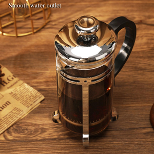 เครื่องชงกาแฟเฟรนช์เพรสแบบวินเทจ พร้อมเครื่องบดเมล็ดกาแฟ ชุดของขวัญงานแต่งงานสุดหรู หม้อแบบหมุนมือ ปรับแต่งได้ตามต้องการ OEM ของขวัญคริสต์มาส มูลาน - Product Image 3