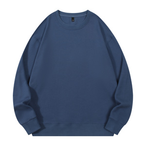 Sweat à capuche en coton épais pour homme, personnalisé, de qualité supérieure, avec impression en relief, coupe oversize, style denim, vente en gros - Product Image 2