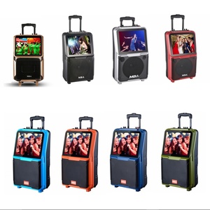 Audio Profesional con pantalla LCD, altavoz de vídeo inalámbrico, con batería, carrito móvil - Product Image 4