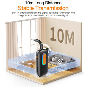 Y6 2 en 1 para <span class=keywords><strong>Bluetooth</strong></span> 5,4 transmisor <span class=keywords><strong>receptor</strong></span> 3,5mm Jack <span class=keywords><strong>auxiliar</strong></span> coche Kit en vuelo transmisor inalámbrico <span class=keywords><strong>receptor</strong></span> adaptador - Product Image 5