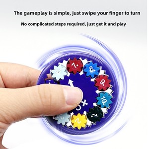 Giroscopio <span class=keywords><strong>de</strong></span> Dedo para la Enseñanza <span class=keywords><strong>de</strong></span> Aritmética, Juguete Educativo para Niños, Alivio del Estrés, Aprendizaje <span class=keywords><strong>de</strong></span> Sumas - Product Image 4