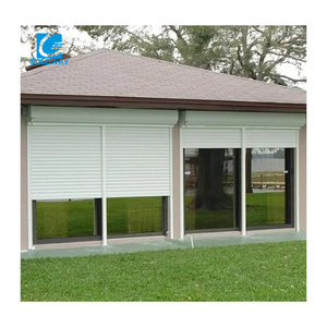 Basso prezzo personalizzato avvolgibile elettrico in alluminio porta <span class=keywords><strong>Garage</strong></span> Design moderno durevole - Product Image 4