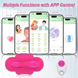 Meilleure vente App contrôle sangle sur <span class=keywords><strong>Sextoy</strong></span> portable jouets <span class=keywords><strong>pour</strong></span> adultes vagin stimulateur clitoridien sous-vêtements culotte vibrateur jouets sexuels <span class=keywords><strong>pour</strong></span> <span class=keywords><strong>femme</strong></span> - Product Image 5