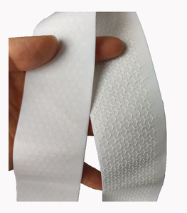 Màu trắng có sẵn thăng hoa in <span class=keywords><strong>Webbing</strong></span> không trượt Silicone đàn hồi Gripper Power Band cho đi xe đạp - Product Image 1