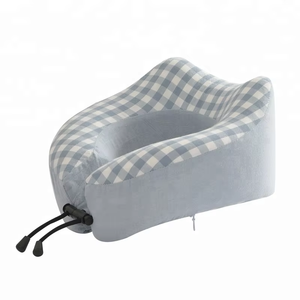 تخفيضات هائلة على القطن المغسول على شكل حرف U-تصميم جديد للسفر وتخفيف آلام الرقبة مع ميزة التدليك - Product Image 4