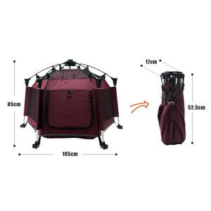 Hot Verkoop Huisdier Camping Tent Waterdichte Oxford Doek Luifel Origineel Ontwerp Buiten Hondenbed Om Te Slapen - Product Image 5