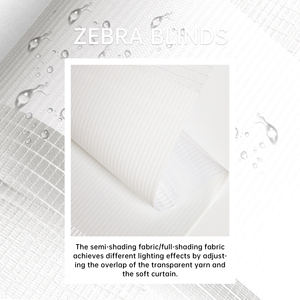 SAMADHI Cordless Blinds Modern Style Polyester Durable Customizable for Home <b>Window</b> Use - Product Image 3
