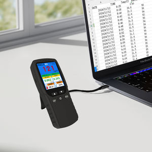 Großhandel 2000mAh wiederauf ladbare Li-Batterie Luftqualität monitor Formaldehyd Staub PM2.5 TVOC <span class=keywords><strong>Tester</strong></span> Gasana lysa toren Raumluft - Product Image 3