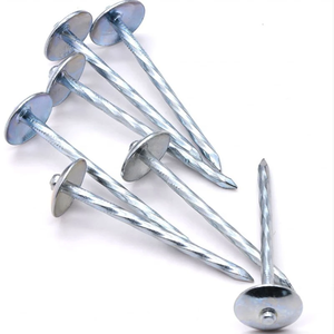 Clous <span class=keywords><strong>de</strong></span> toiture galvanisés à tête parapluie, durables et très demandés, pour l'installation <span class=keywords><strong>de</strong></span> toitures <span class=keywords><strong>de</strong></span> maisons - Product Image 6