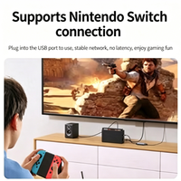Yepyeni OEM Gigabit Ethernet Adaptörü Tak Çalıştır USB3.0 RJ45 1000Mbps Alüminyum Örgülü LAN Dongle Dizüstü Bilgisayar PC Nintendo Switch için
