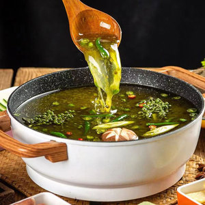 Base de marmite au poivre de vigne 500g Base de marmite au poivre vert de Chongqing Huile de boeuf épicée <span class=keywords><strong>Sauce</strong></span> d'assaisonnement au poisson bouilli du <span class=keywords><strong>Sichuan</strong></span> - Product Image 2