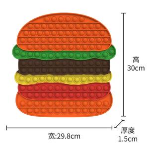 I più nuovi giocattoli Jumbo pop Fidget in Silicone di alta qualità Giant Fidget Popper Toys Big push pop toy - Product Image 2