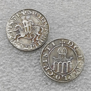 France Sceau du Grand Maître de l'Ordre du Temple (La Boule du Temple) Pièces commémoratives de style antique, Cadeaux, Décoration d'intérieur - Product Image 1