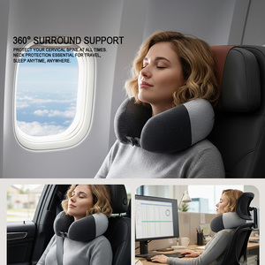 Prix direct usine, support OEM/ODM, oreiller ergonomique <span class=keywords><strong>en</strong></span> mousse à mémoire de forme à rebond lent, confortable pour le voyage et la maison - Product Image 4