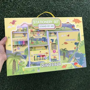  Set regalo per bambini con matita colorata per Graffiti Non tossici Goodie Bag per il giorno del compleanno per bambini Set di cancelleria artistica