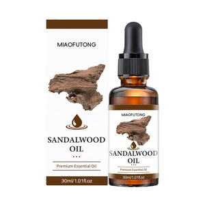 Huile de massage à l'eau de santal transfrontalière entièrement en anglais, sérum de <span class=keywords><strong>soin</strong></span> corporel <span class=keywords><strong>Tuina</strong></span> pour la peau en flacon compte-gouttes - Product Image 5