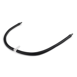 Doppio tubo per affumicatore con connettore a T e terminali, lunghezza 120 cm, nero - Product Image 2