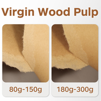 Papier kraft brun en rouleau jumbo Yalan 120g 180g 300g 1,2*10m, feuilles de carton brun, emballage personnalisé pour vêtements, rouleau de papier kraft épais