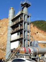 Centrale à bitume et béton Pro Highway 130tph avec filtre à poussière à sacs efficace – Centrale à asphalte fixe de haute qualité