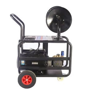 Machine de débouchage de tuyaux électrique à haut débit 22KW 54 L Machine de nettoyage de pipeline haute pression Extérieur - Product Image 1