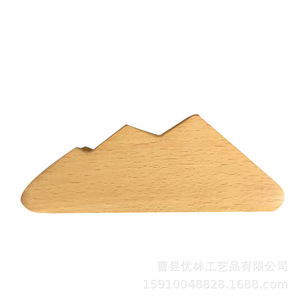 Porte-cartes de visite en bois, longueur 13 cm, boîte de rangement pour bureau, pour cartes - Product Image 5