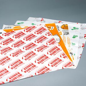 Custom logo Print Disposable <b>Wrapping</b> <b>Food</b> Sheet Wax Deli Sandwich Packaging Burger Hamburger Wrap Greaseproof <b>Paper</b> for <b>Food</b> - Product Image 1