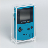 Console Game Boy originale propre, Advance Color, boîte de booster TCG, présentoir en acrylique