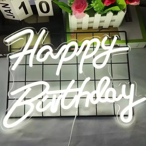 Custom Neon Signs Personalized Dimmable <b>LED</b> RGB Neon Lights Signs for Wall Decor Bedroom Wedding Birthday Bar Company Logo Name - Product Image 3