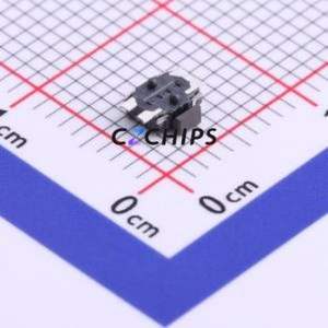 GT-TC045B-H036-L1A Tactile Switch SMD Switch Single Pole Single Throw Rectangle Button 2.5N Horizontal Mount - Product Image 2