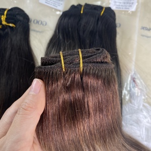 <span class=keywords><strong>Extensiones</strong></span> de Cabello con <span class=keywords><strong>clip</strong></span> natural, calidad superior, 100 virgen, superventas - Product Image 5
