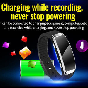 Reloj Grabador de Voz Portátil Mini, con Reducción de Ruido HD, para Reuniones y Clases, Grabador de Audio Digital Recargable por USB - Product Image 4