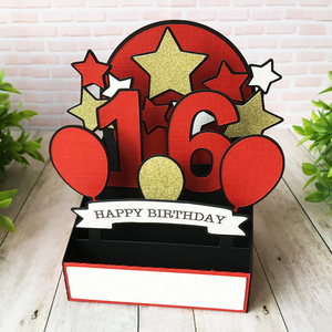 Boîte <span class=keywords><strong>surprise</strong></span> confettis pour elle et lui, boîte <span class=keywords><strong>surprise</strong></span> explosive joyeux anniversaire pour fête d'anniversaire ou toute occasion coffrets cadeaux personnalisés - Product Image 4