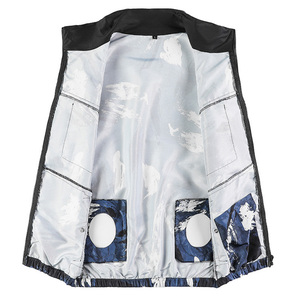 Gilet Rinfrescante Mimetico da <span class=keywords><strong>Lavoro</strong></span> con Ventola USB, Gilet Climatizzato Estivo <span class=keywords><strong>per</strong></span> Esterni, Resistente al Calore e Protezione Solare - Product Image 3