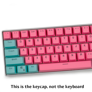 Capuchons de touches de clavier de jeu personnalisés OEM en PBT double injection translucide rétroéclairé, arabe, espagnol, russe, français - Product Image 3