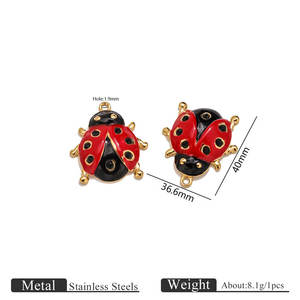 Colgantes y Dijes de Lujo de Acero Inoxidable 316L con Baño de Oro de 14k y 18k, Resistentes al Deslustre, para la Creación de Joyas (Collares y Pulseras) - Product Image 6