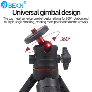 BEXIN <span class=keywords><strong>Tripod</strong></span> Desktop, dengan sudut pengambilan dapat diatur, <span class=keywords><strong>Tripod</strong></span> portabel Mini cocok untuk kamera dan pemotretan ponsel - Product Image 4