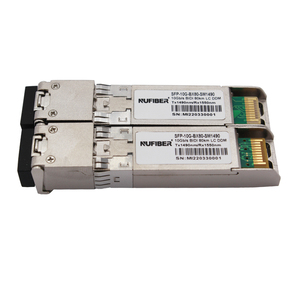 10G SFP + WDM 80km 1490/1550nm 80km LC 10Gbps BIDI SFP + 80km MikroTik/<span class=keywords><strong>ZTE</strong></span>와 호환 가능 - Product Image 6