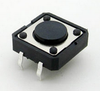Interrupteur Tactile - Interrupteur Tactile Classique à Surface Plate - Interrupteur Tactile SMD - Bouton Poussoir Sensible