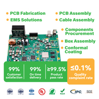 Fournisseur de services d'assemblage de circuits imprimés (PCBA) à Shenzhen, Chine – Service OEM, Prototypage rapide, Production en série, Amplificateur à technologie mixte BGA