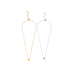 Collar con Colgante de Letra S de Acero Inoxidable Angelina, Cadena de Serpiente, Estilo Minimalista, para Uso Diario Informal de Mujer - Product Image 1