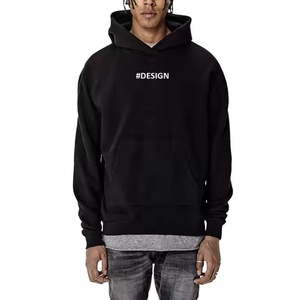 Sudadera con Capucha para Hombre, Diseño Nuevo, Color Liso, con Logotipo Personalizado, Bolsillos, Estilo Urbano, Alta Calidad - Product Image 1