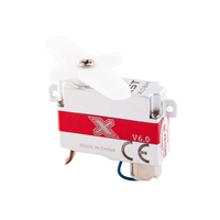 Micro servo numérique KST X08H V6.0 2.8Kgf.cm, temps de réponse de 0,09s pour modèles RC, planeur télécommandé avec engrenage métallique, logo X