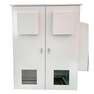 Power Distribution Cabinet 1.4m x 1.2m x 1.6m Custom Machined Cold Rolled Steel Baking Paint Surface Treatment - Product Image 2