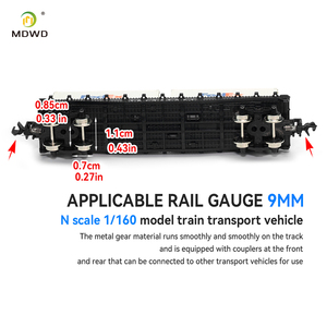 Vagó<span class=keywords><strong>n</strong></span> de Carga Contenedorizado a <span class=keywords><strong>Escala</strong></span> <span class=keywords><strong>N</strong></span> 1:160 para Maquetas Ferroviarias y Decoració<span class=keywords><strong>n</strong></span> de Dioramas - Product Image 2