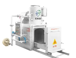 Non-smoking Pet Crematorium Small Incinerator Waste Management Equipment For Animal Breeding Centers And A Chicken Incinerator