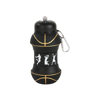 <span class=keywords><strong>Gourde</strong></span> pliable de 550ml pour enfants, <span class=keywords><strong>gourde</strong></span> en silicone pour enfants, logo personnalisé, bouteille d'eau pour enfants - Product Image 6