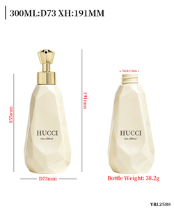 Vente en gros de flacons cosmétiques en plastique PET de 300 ml, électro-plaqués, pour lotion, emballage pour soins capillaires, flacon de shampooing et d'après-shampooing avec pompe - Product Image 6