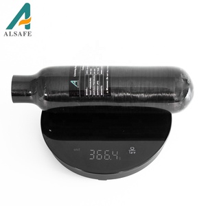 ALSAFE Bombola d'Aria in Fibra di Carbonio 300 Bar 0,22L, Cilindro ad Alta Pressione 4500 Psi - Product Image 5